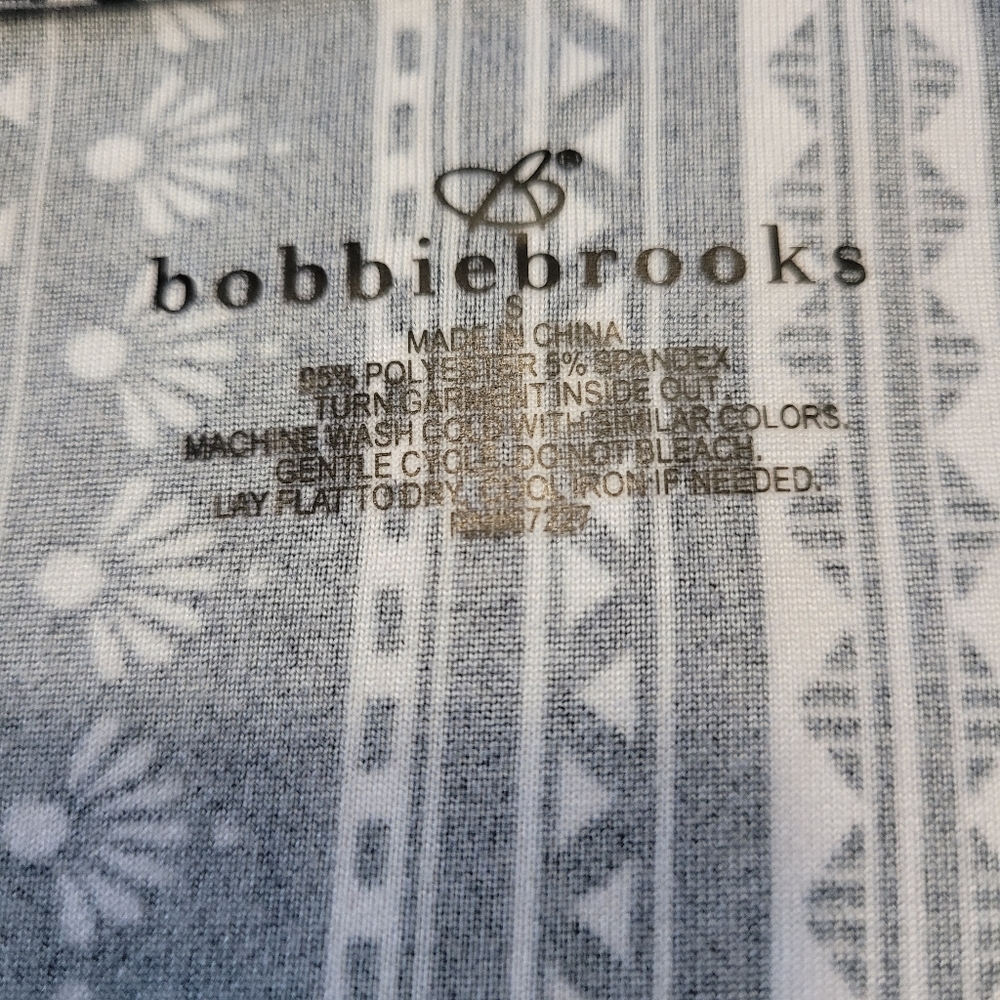 Women's Bobbie Brown Dress Sz Small Navy Blue and White NWOT - Picture 2 of 2